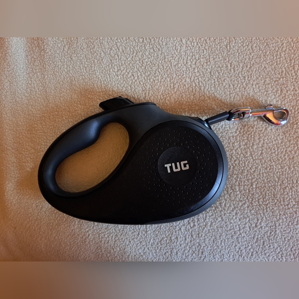TUG 360° Dog Leash. Medium. Black/Grey)